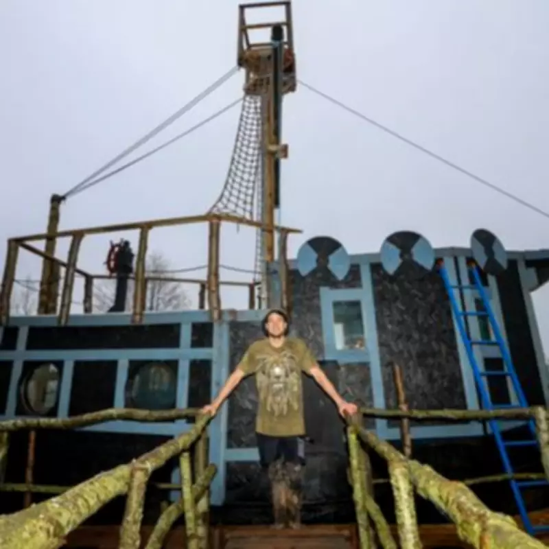 Dad's £60k Pirate Ship Home on River Severn Faces Council Demolition Threat
