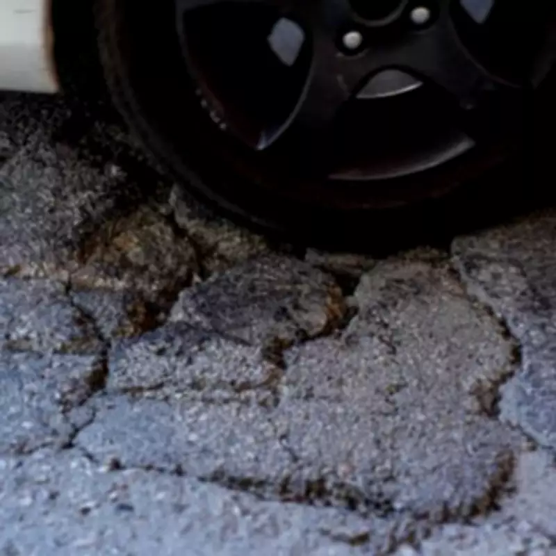 Driver Fined £70 After Pothole Damage Forces Kerb Mounting