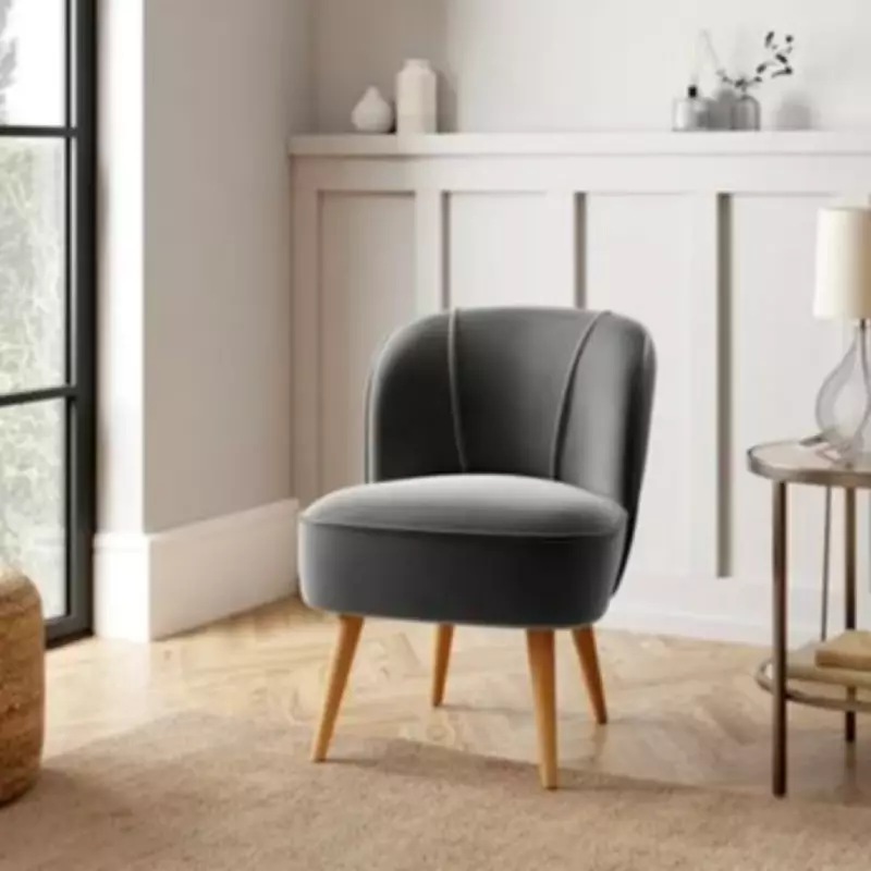 Dunelm's 'Elegant' £99 Velvet Chair Praised by Homeowners for Looking 'More Expensive'