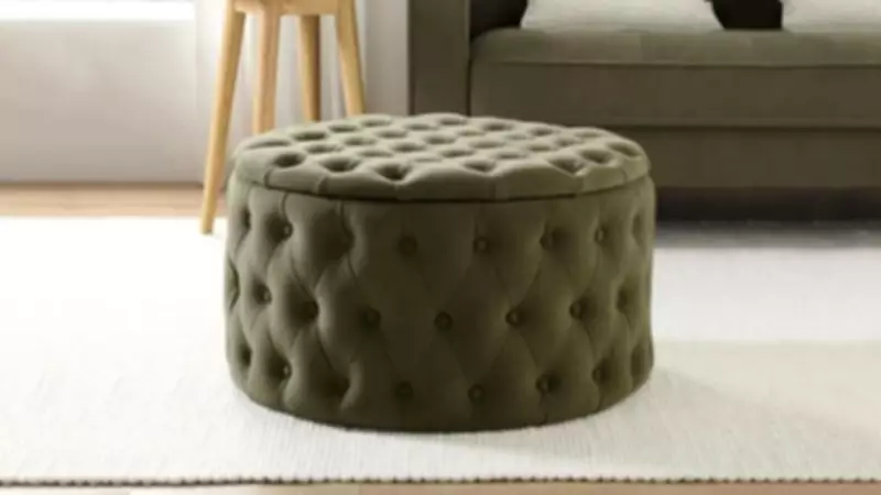 Dusk's Paisley Buttoned Storage Pouffe Earns Rave Reviews for Style and Value