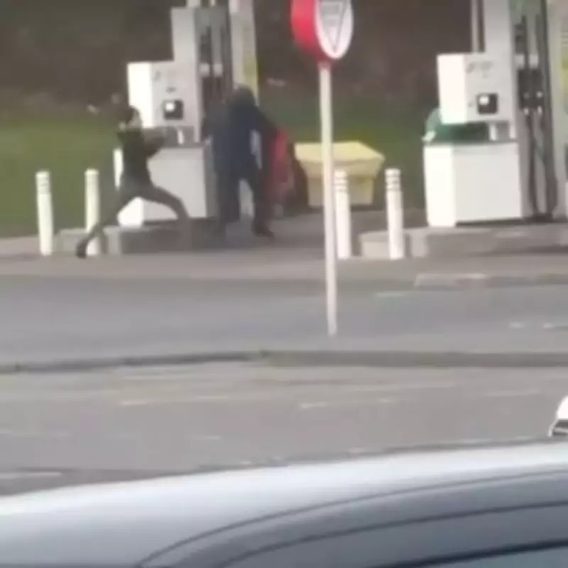 Edinburgh Asda Car Park Brawl: 'Medieval' Knife and Baton Fight Caught on Video