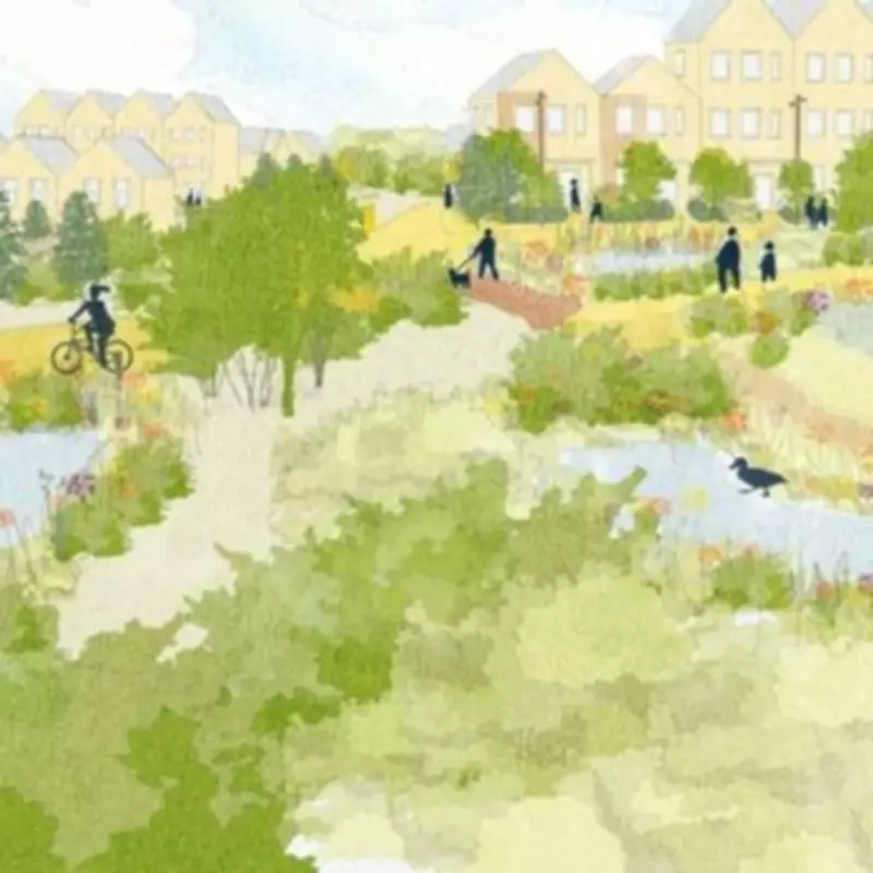 Gibfield Park Vision: 500 Homes, Workspaces & Country Park Proposed