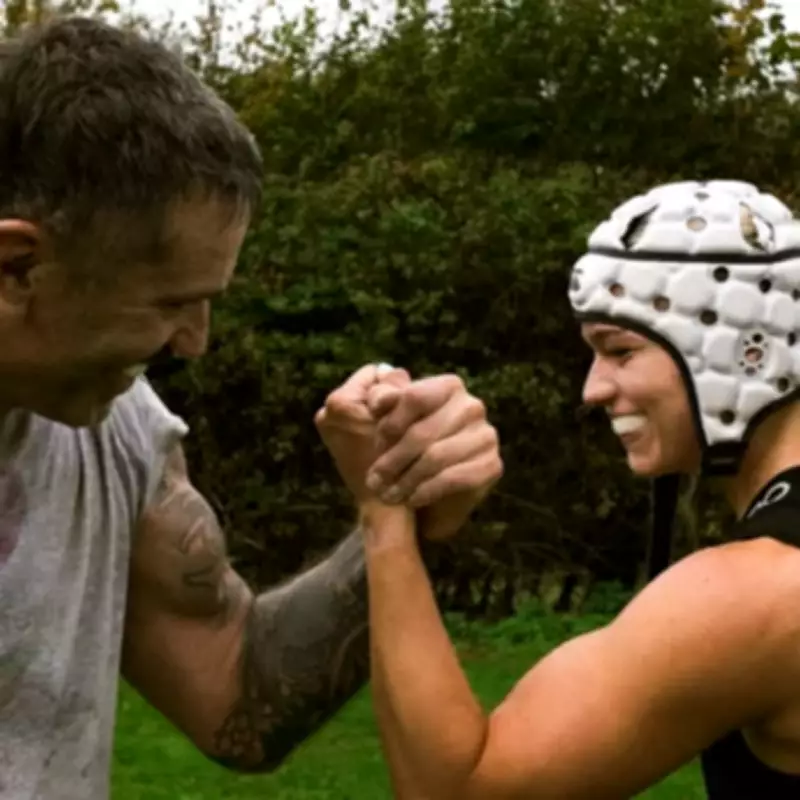 Gladiators Star Jodie Ounsley Reveals Tattoo Tribute to Late Father Phil