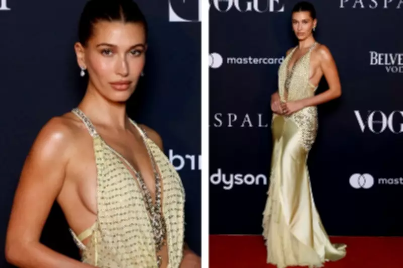 Hailey Bieber Champions Backless Dresses as Spring-Summer Fashion Essential