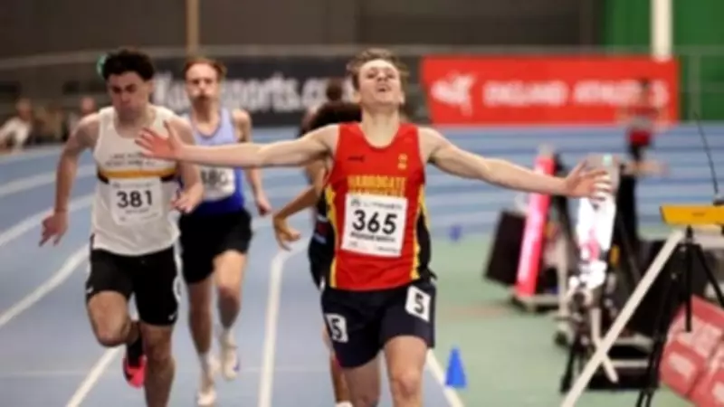 Harrogate's Simon Bordewich Secures Second National Indoor Athletics Title
