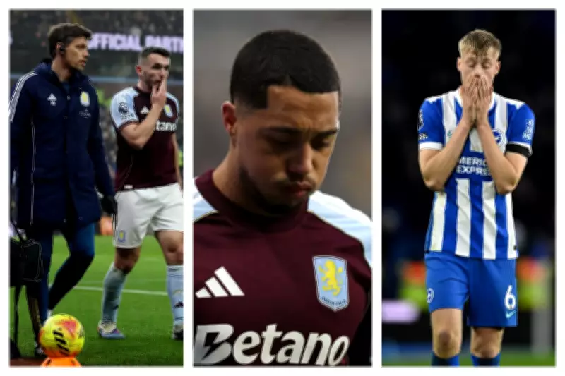 Injury Crisis for Villa vs Brighton Clash: 10 Players Ruled Out
