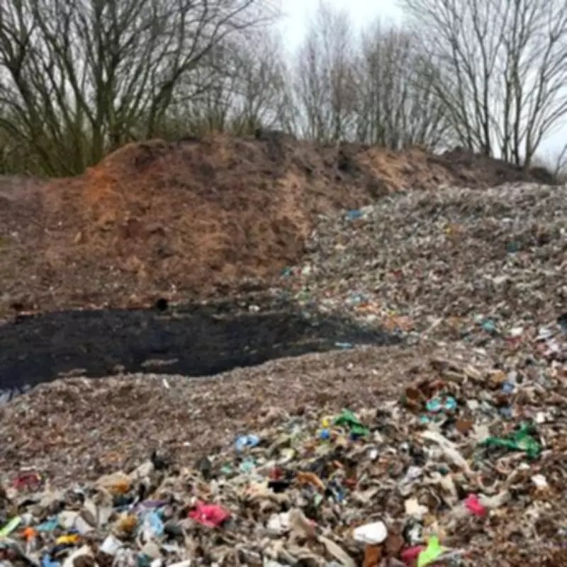 Inside the 'Utterly Shocking' 30,000-Tonne Illegal Waste Dump at Kirkby Beauty Spot