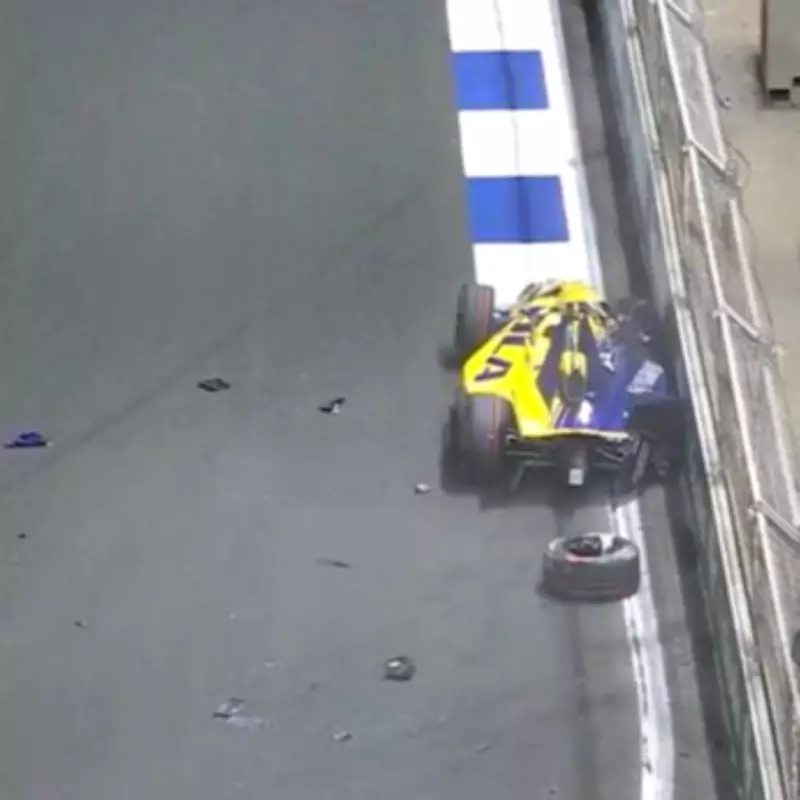 Izzy Hammond Walks Away Unharmed After Serious Formula E Crash in Jeddah