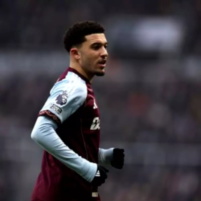 Jadon Sancho Expresses Happiness at Aston Villa as Man United Exit Looms