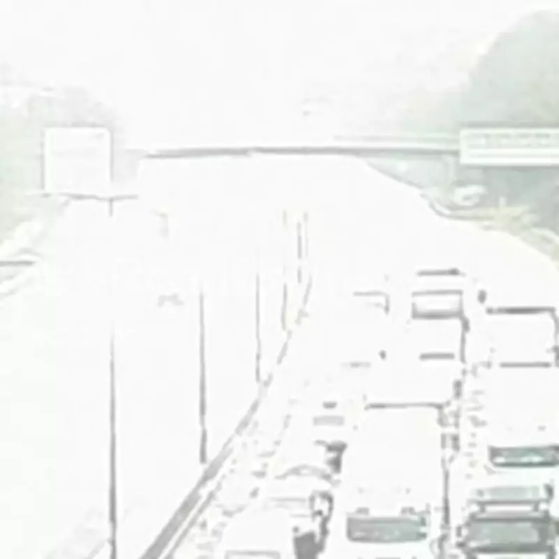 M5 Southbound Closed After Multi-Vehicle Collision Near Kidderminster