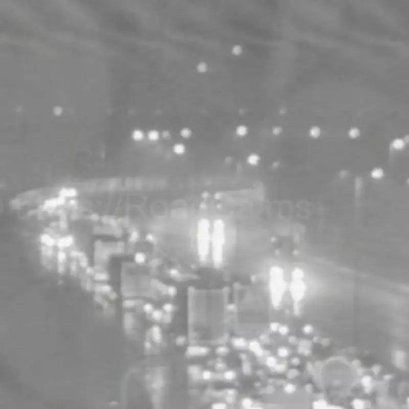 M6 Birmingham Traffic Standstill After Multi-Vehicle Collision