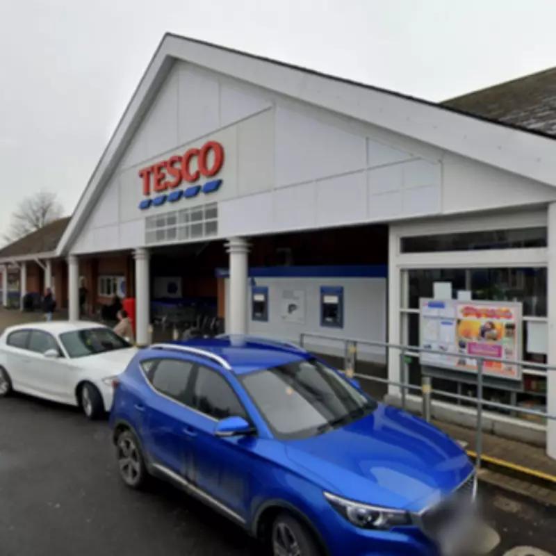 Machete-Wielding Carjackers Target Man at Burton-on-Trent Tesco Car Park