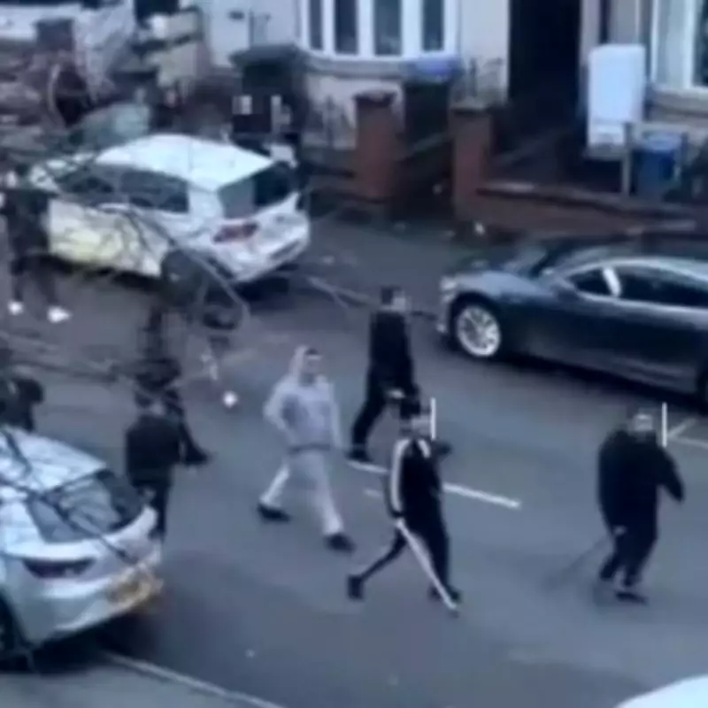 Major Armed Police Response in Sheffield After Group Seen Walking with Weapons