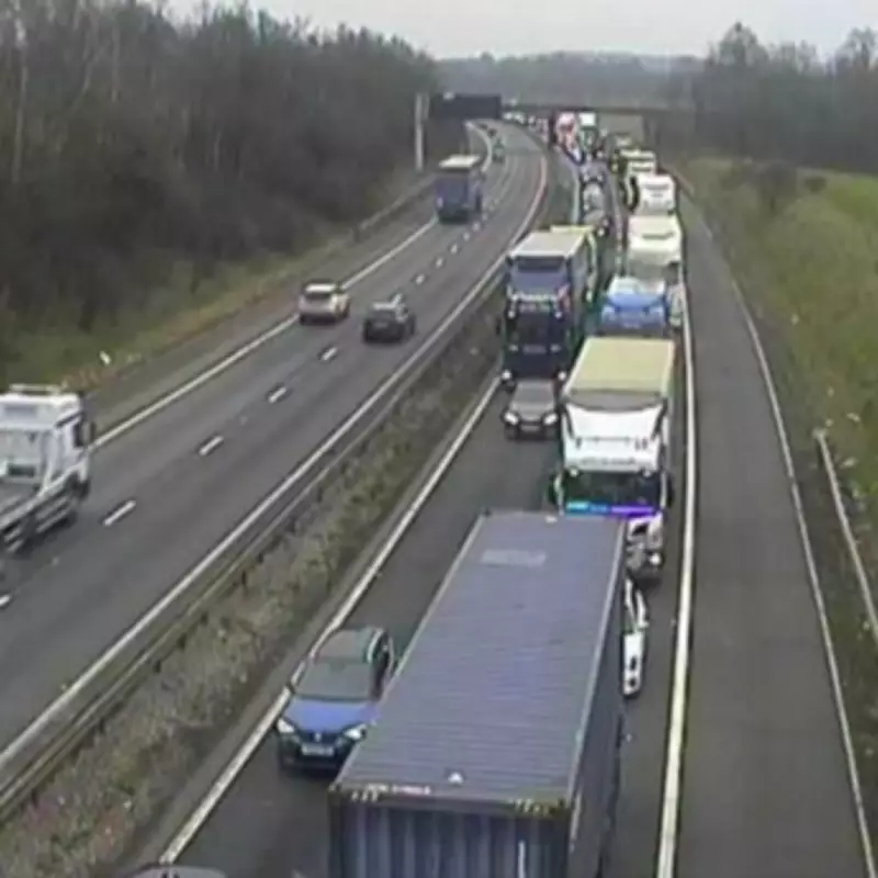 Major M42 Delays After Two-Lorry Collision Near Coleshill
