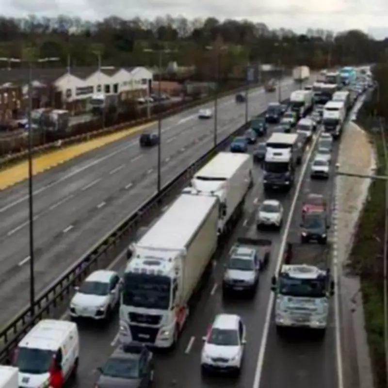 Major M6 Crash Causes Severe Delays After Three HGV Collision
