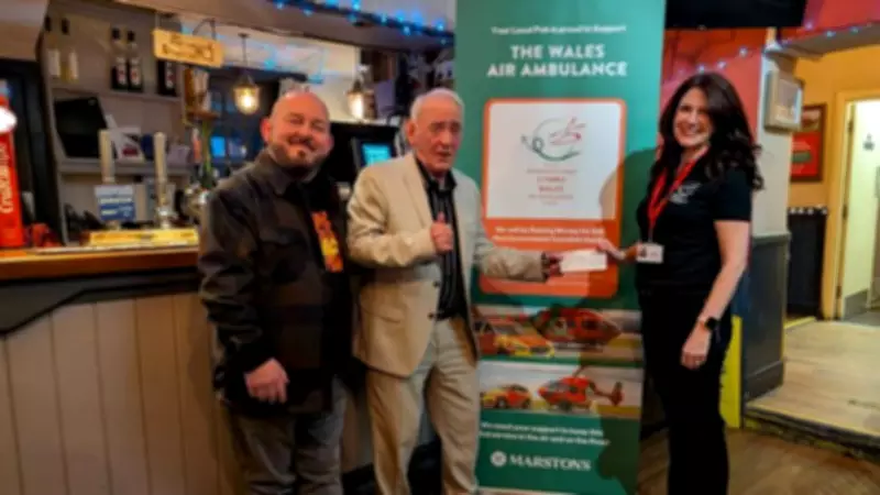 Marstons Pubs in Wales Launch Major Fundraiser for Air Ambulance's 25th Year