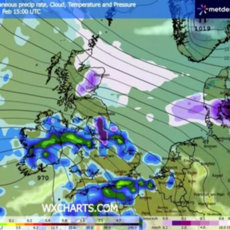 Met Office Issues 12-Hour Snow Warning for 10 Regions Across England
