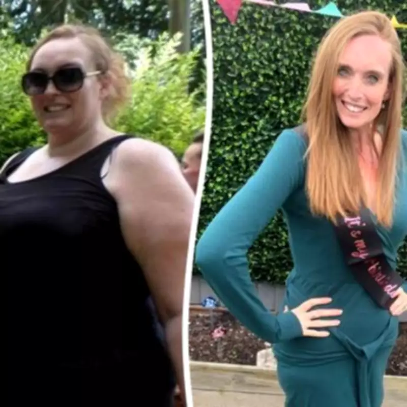 Mum loses 12 stone after Alton Towers boat ride sank under her weight