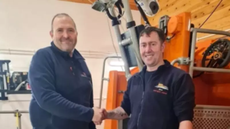 New Quay RNLI Volunteers Qualify as All-Weather Lifeboat Coxswains