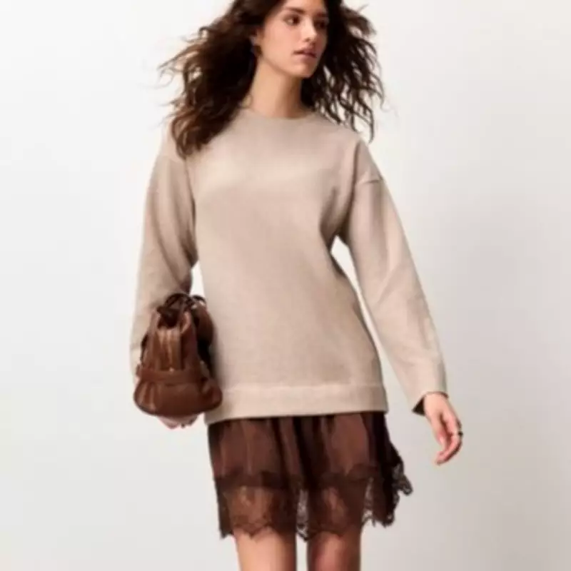 Next's £45 Jumper Dress with Lace Skirt Earns Rave Reviews from Fashion Shoppers