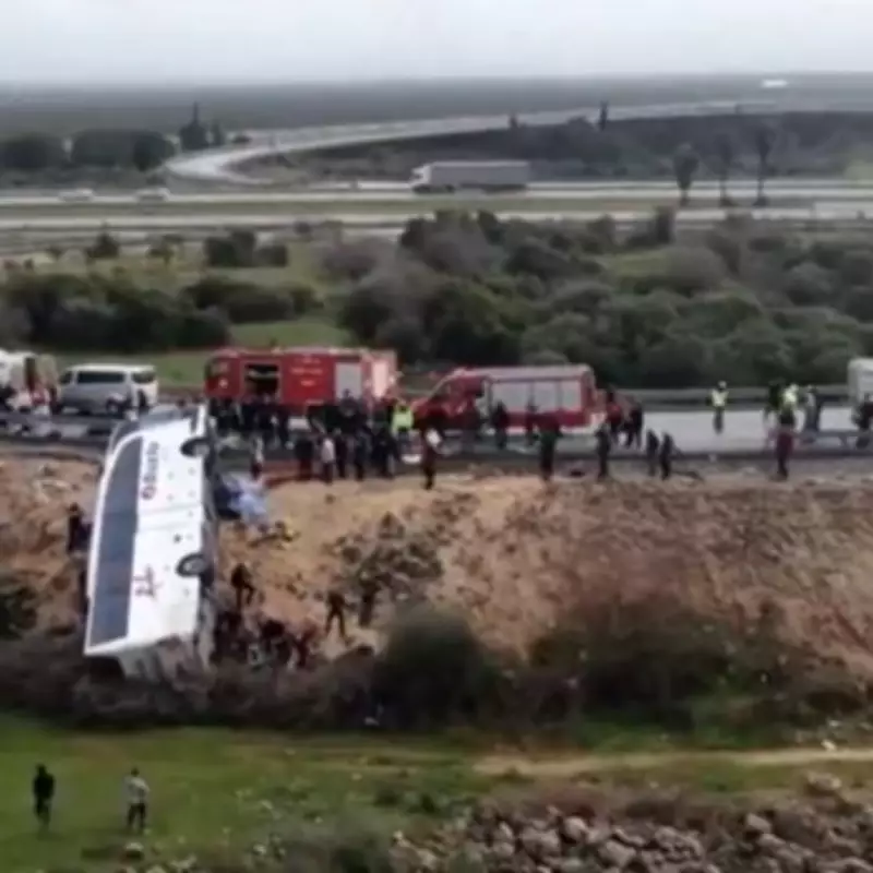 Nine Killed in Antalya Coach Crash as Bus Plunges into Ravine
