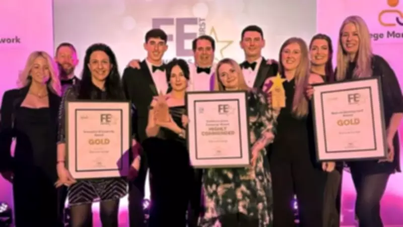 Oaklands College Triumphs with Triple Victory at Prestigious Marketing Awards
