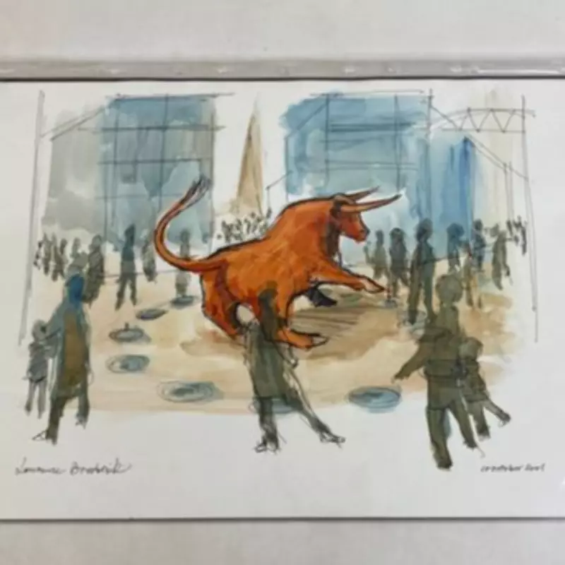 Original Bullring Bull Sketches Found Hidden Under Bed, Valued at Thousands