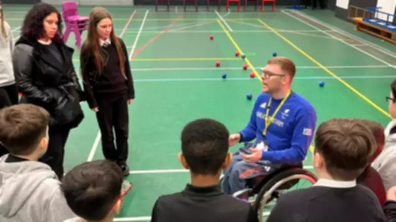 Paralympian Nathan Maguire Inspires Young Sports Leaders with Inclusive Boccia Training