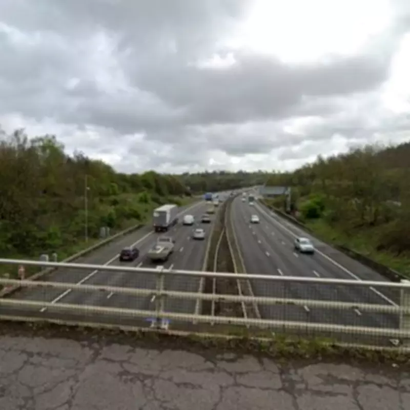 Police Hunt for Yob Throwing Objects from M42 Bridge, Smashing Windscreen