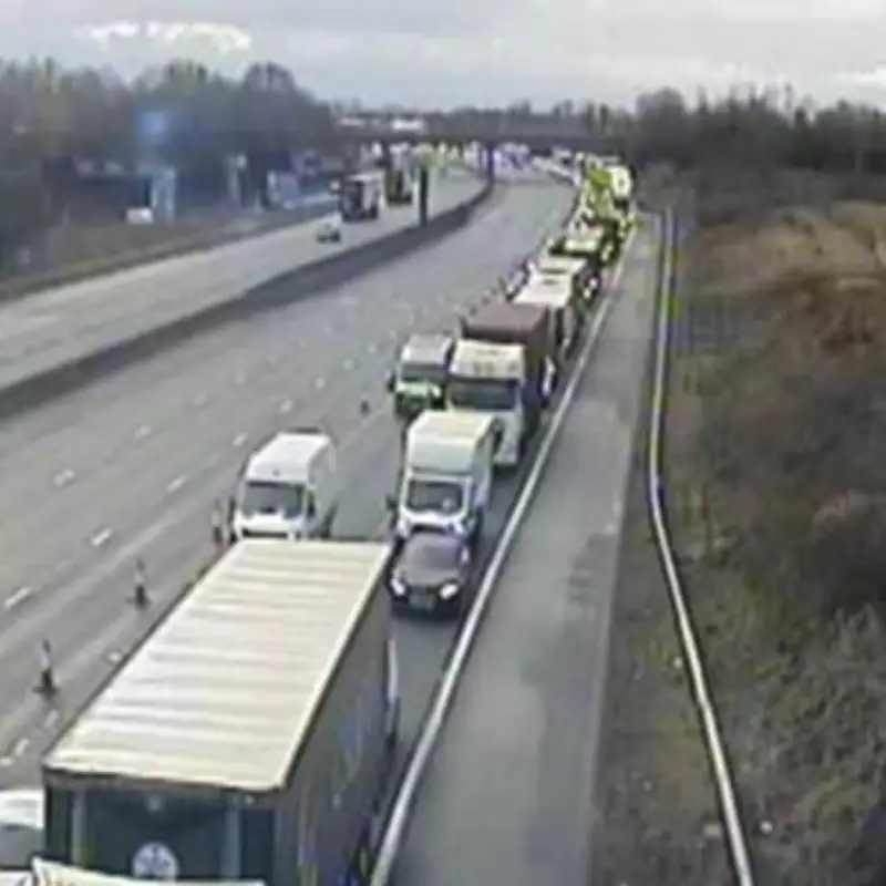 Police Hunt HGV Driver After M6 Crash Leaves Two Teenagers Seriously Injured