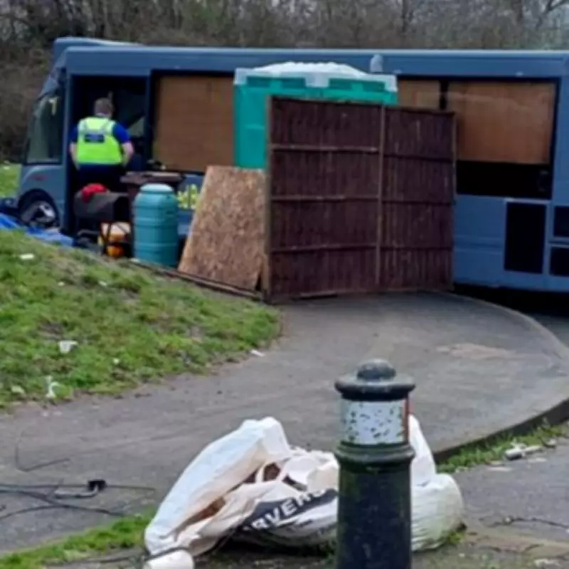 Police Seize Firearm and Drugs from 'Bed Bus' Used for Prostitution in Wolverhampton