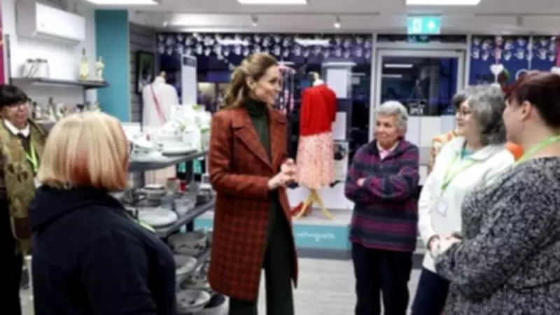 Princess of Wales Surprises Tŷ Hafan Hospice Shop in Lampeter with Impromptu Visit