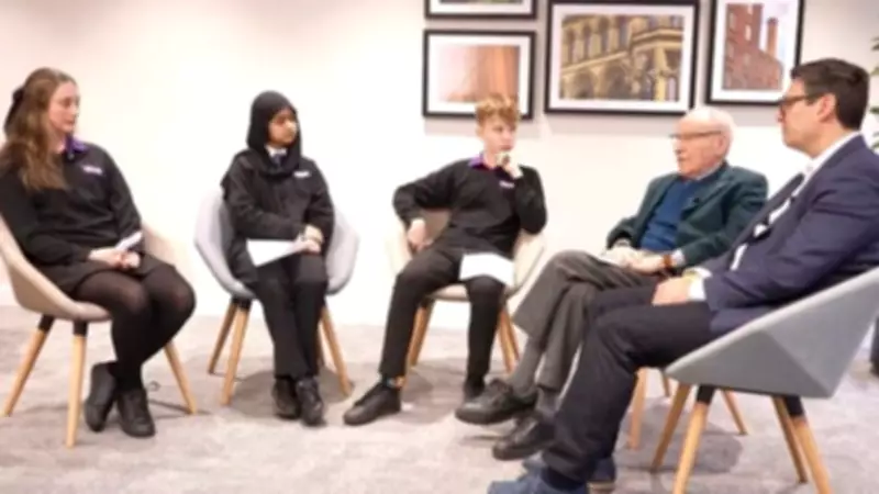 Rochdale Pupils Interview Holocaust Survivor with Andy Burnham in Moving Memorial Event