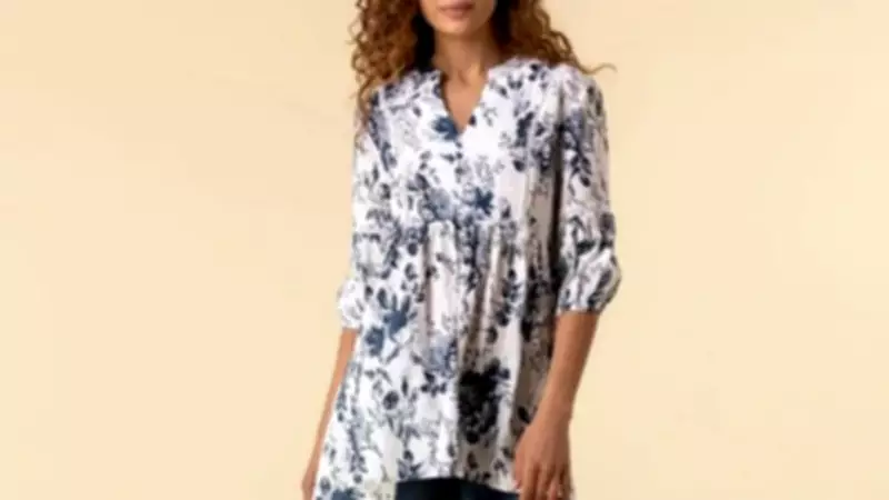 Roman's Floral Print Top Earns Rave Reviews as Versatile Wardrobe Essential