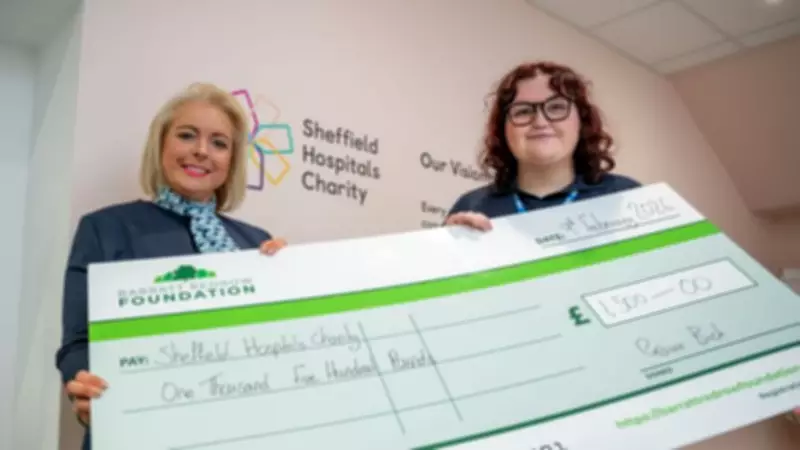 Sheffield Hospitals Charity Receives £1,500 Donation for Bereavement Support