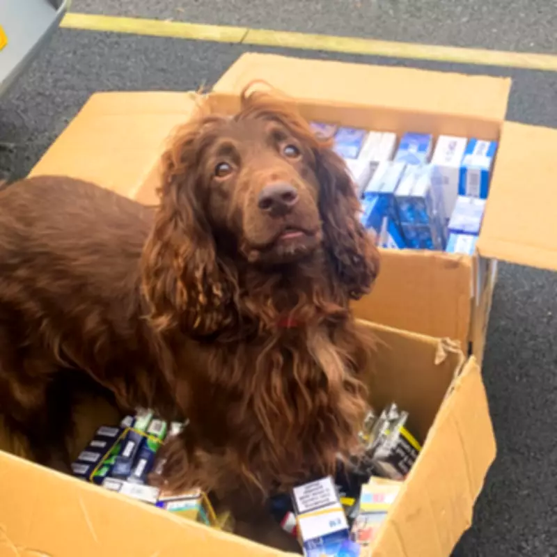 Sniffer Dogs Uncover £70k Illegal Cigarette Stash in Walsall Shops