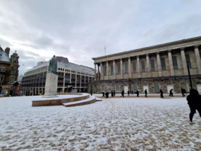 Snowfall Forecast for Birmingham and West Midlands as Temperatures Drop