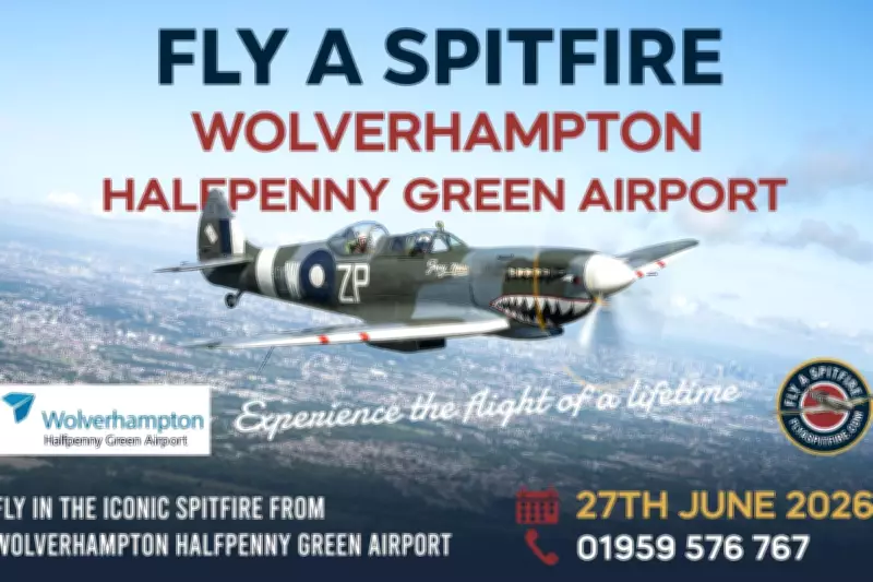 Spitfire Flight Experiences to Launch at Wolverhampton Halfpenny Green Airport in June 2026