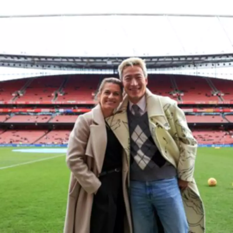 Strictly's Karen Carney Takes Dance Partner Carlos Gu to First Football Match