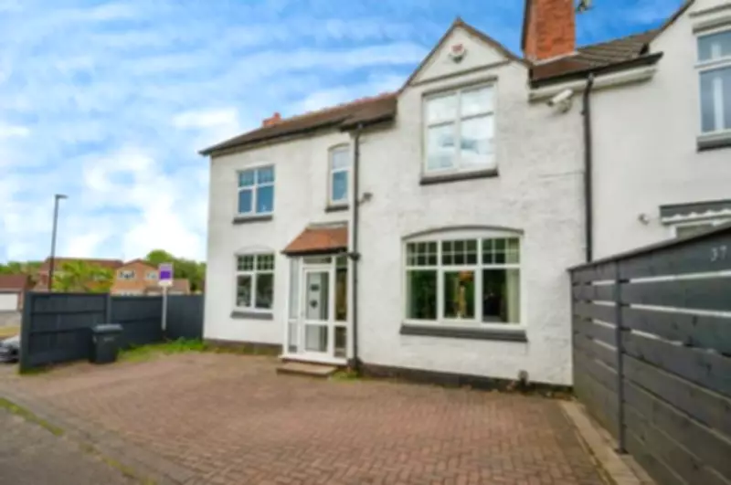 Stylish Extended Rednal Family Home with Log Burner and Pavilion Garden Listed at £325,000