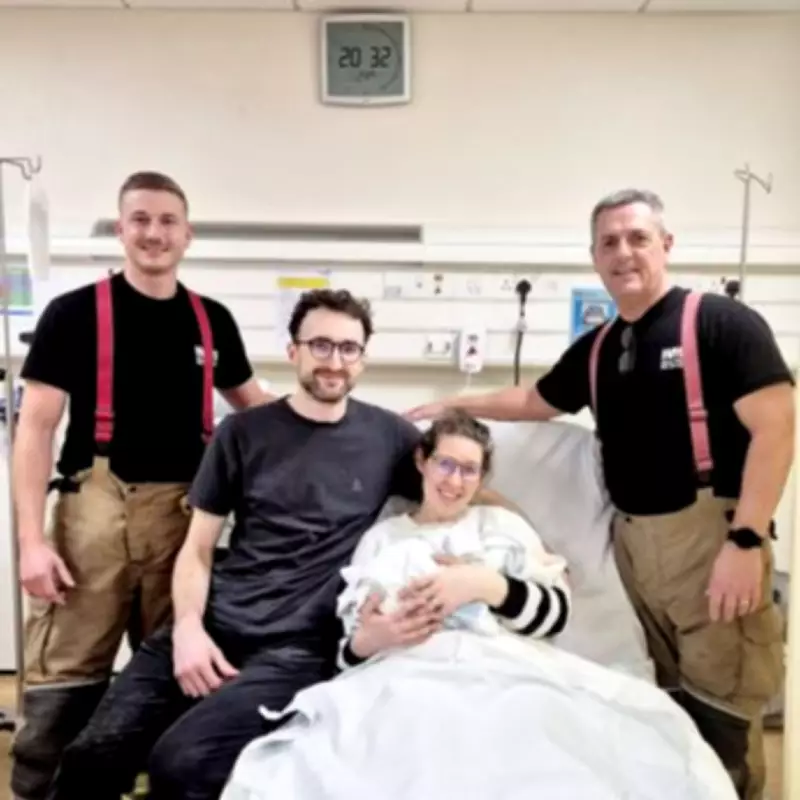 Trainee Firefighter Assists in Dramatic Car Park Birth at Birmingham Hospital