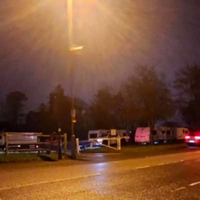Travellers Occupy Ley Hill Park in Birmingham, Prompting Eviction Call