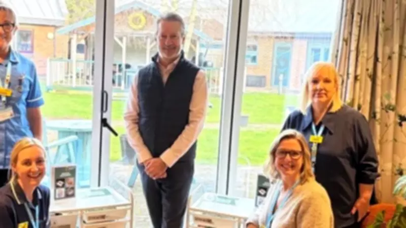 Tullis Russell Funds Memory-Making Trolleys for East Cheshire Hospice Patients