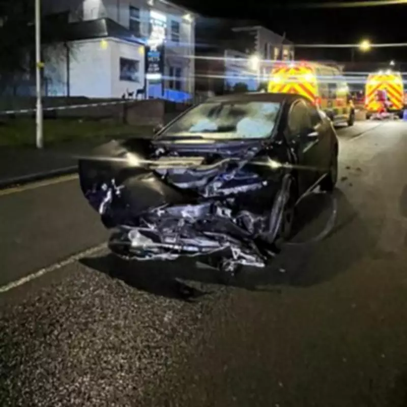 Two Hospitalised After Dudley Crash as Occupants of Second Vehicle Flee Scene