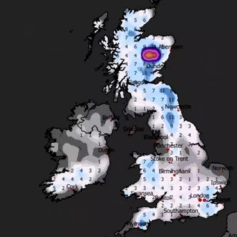 UK Braces for 700-Mile Snow Storm System