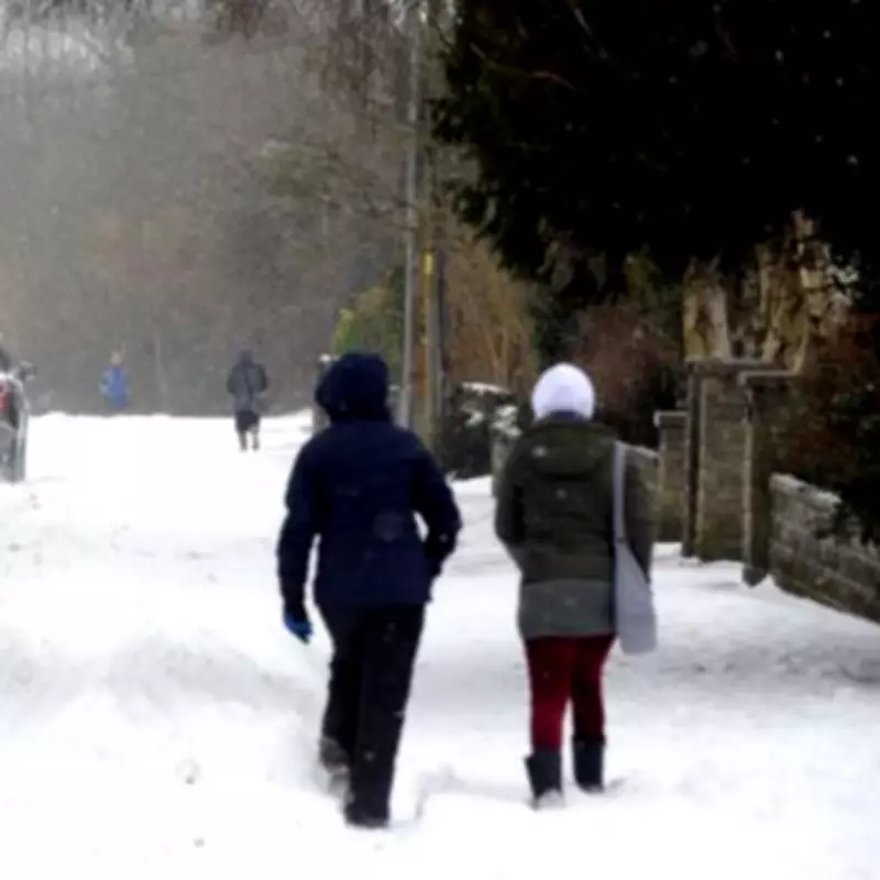UK Braces for Massive Snow Bomb: 38 Inches Forecast with 615-Mile Radius