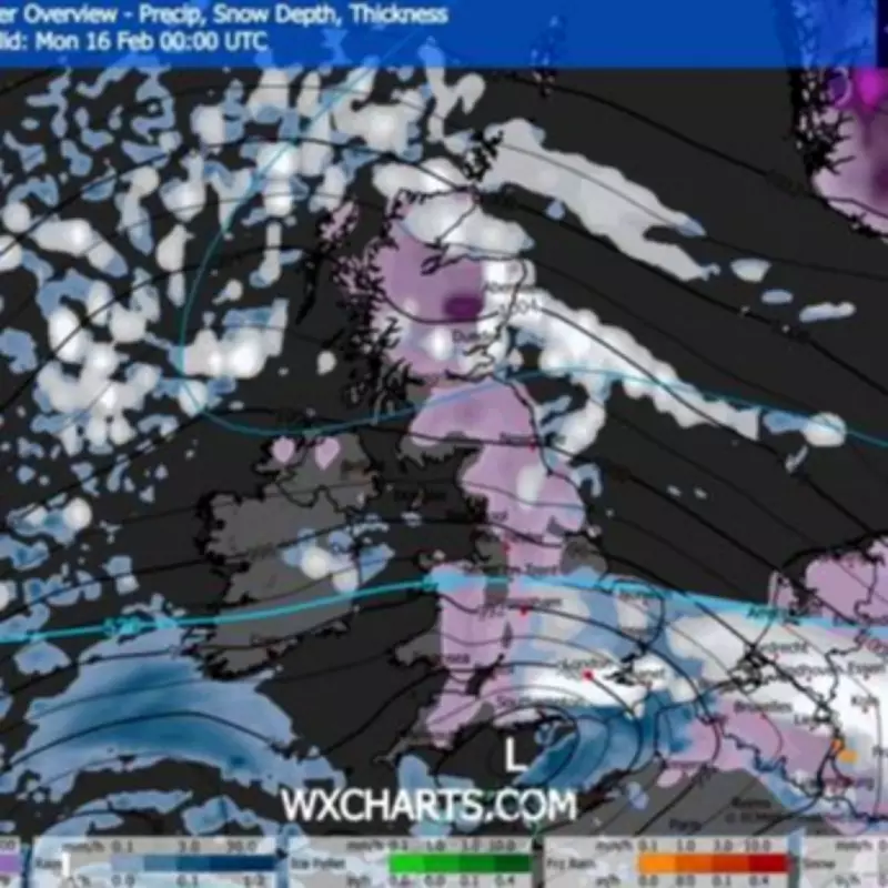 UK Weather Alert: Snow Forecast to Hit Midlands This Weekend