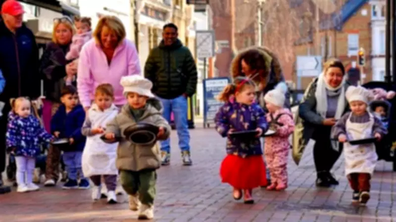 Waltham Abbey's Annual Pancake Races Return for Shrove Tuesday Festivities