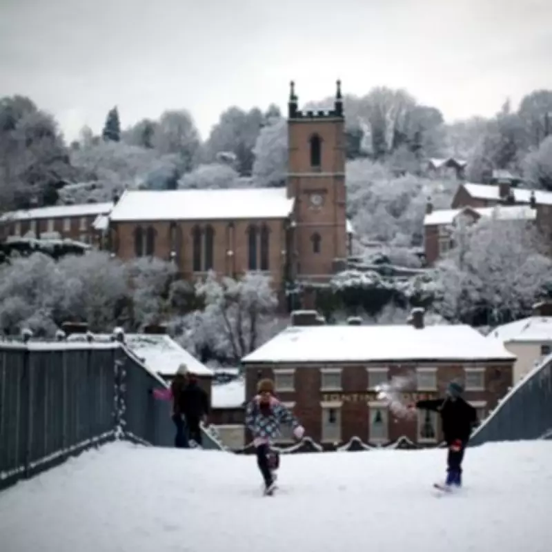 West Midlands Braces for 3cm Snowfall as Weather Maps Reveal February Blanket