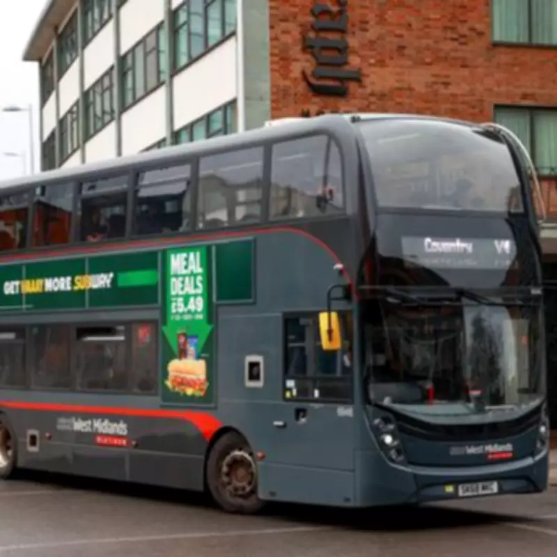 West Midlands' 'Most Dangerous' Bus Route: 74 Service Tops Violence List